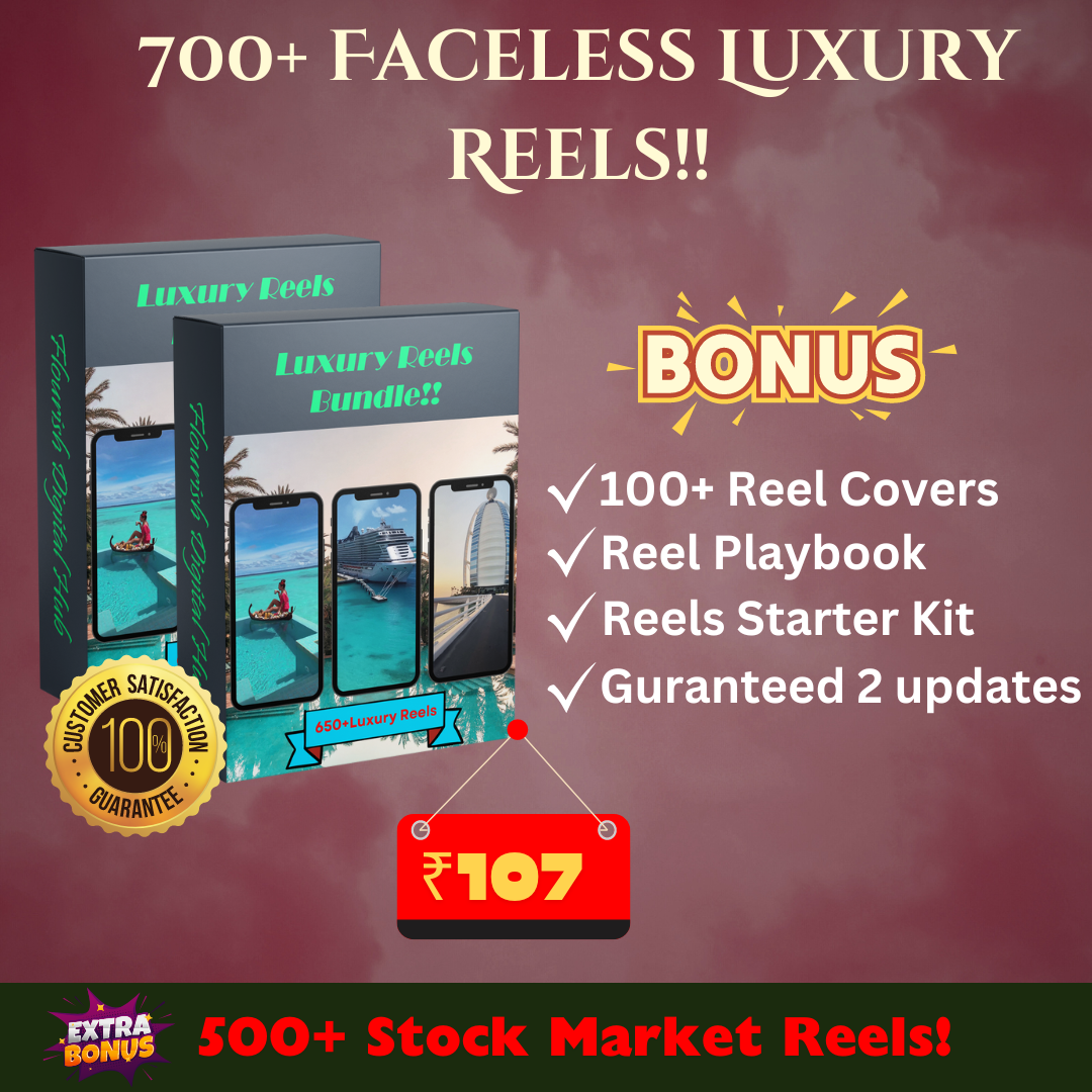 700 Faceless Luxury Reels 1